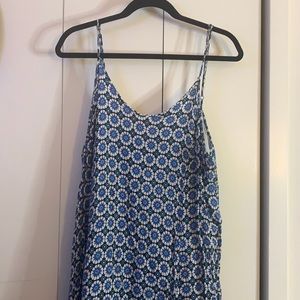 MIDI ruffle hem dress